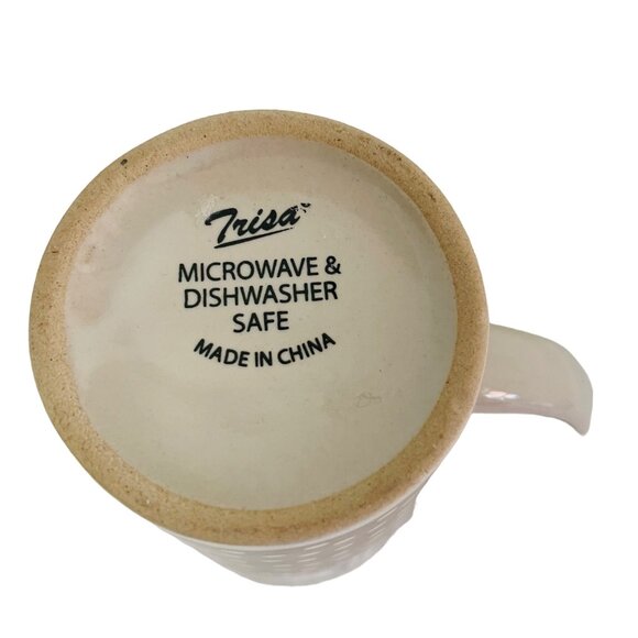 Trisa Chocolate Polka Dot Ceramic Mug - Picture 4 of 7